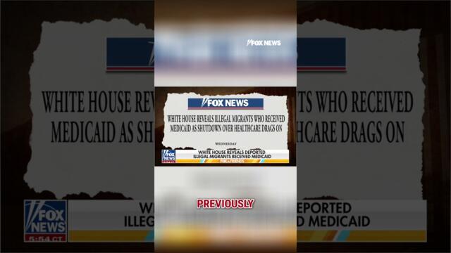 White House reveals criminal illegal migrants received Medicaid #shorts #usa #us #whitehouse