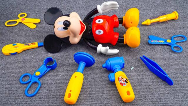 Satisfying with Unboxing Disney Mickey Mouse Doctor toys & Ambulance | Review Toys ASMR