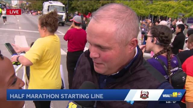 LIVE: Over 100 runners represent Carefirst Bluecross Blue Shield for half marathon