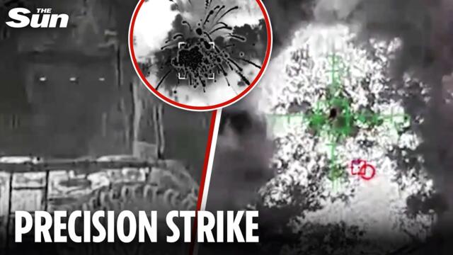 Russian rocket launcher blown to bits in stealthy Ukrainian strike