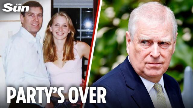 Shamed Prince Andrew cancels lavish party for ex Sarah Ferguson as Epstein scandal engulfs him