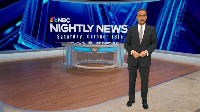 Nightly News Full Episode - Oct. 18th