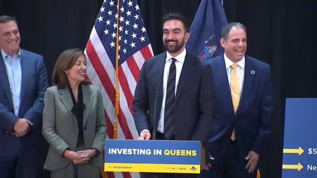 President Trump renews threats as Gov. Hochul appears with Mamdani