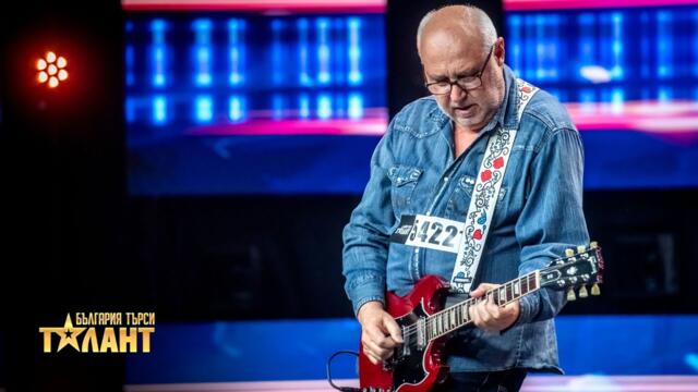 Николай Андонов свири класика в рок стил I България търси талант