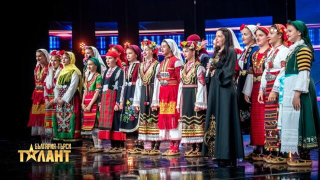 Изключително музикално изпълнение от фолклорна формация „Жарава“ I България търси талант