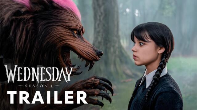Wednesday: Season 3 (2026) - First Trailer | Jenna Ortega, Anya Taylor-Joy | Concept