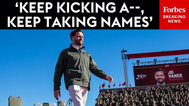 FULL REMARKS: Vice President JD Vance Speaks At Camp Pendleton Event For Marines' 250th Anniversary