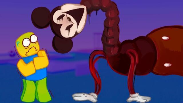 JUMPSCARING PLAYERS as MICKEY on ROBLOX