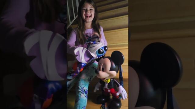 Stitch Ate Mickey Mouse right before Halloween!