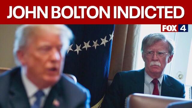Trump's former national security advisor, John Bolton, indicted on 18 counts