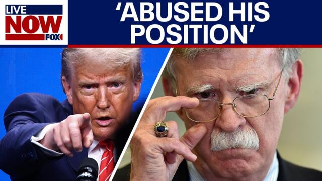 John Bolton indicted, shared ‘more than a thousand pages of information’