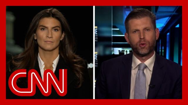 Eric Trump reacts to hot mic moment between Trump and Indonesian president