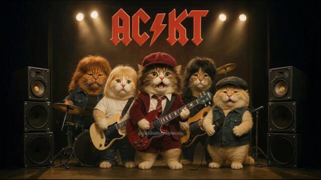 It's Feed O'clock By AC/KT | Official Meowsic Video 🔥🎶🎸