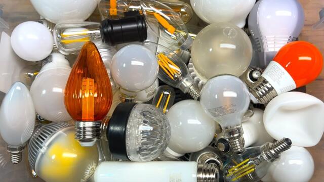 Random LED Light Bulbs Turning On! (Box o Bulbs)