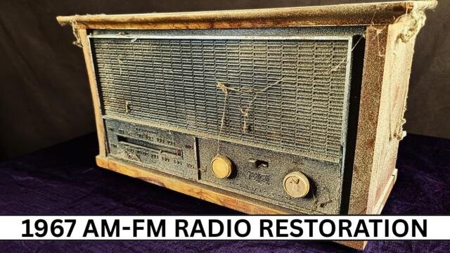 1967 AM-FM Vintage Radio Restoration