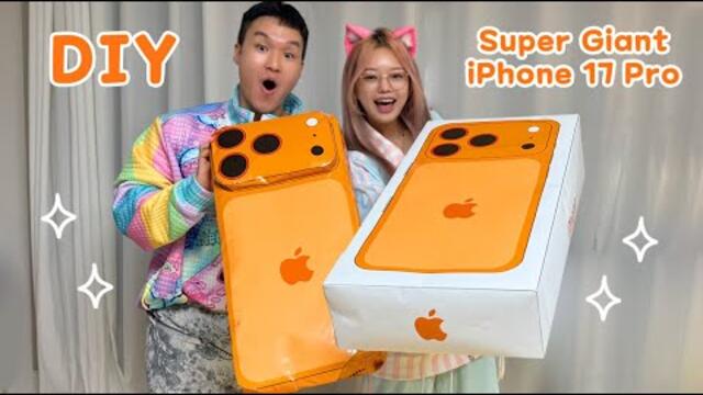 Making Super Giant iPhone17 Pro📱
