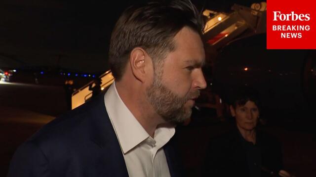 FULL GAGGLE: Vice President JD Vance Speaks To Reporters As Israel-Hamas Tensions Intensify