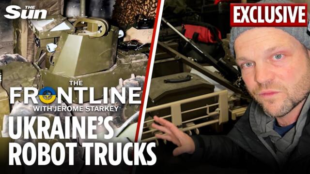 Ukraine's genius hack for weapons runs across the DEATH ZONE as Putin's drones patrol overhead