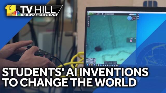 11 TV Hill: University of Maryland students show off AI creations