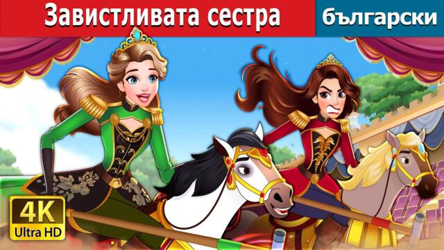 Завистливата сестра | The Jealous Sister in Bulgarian | @BulgarianFairyTales
