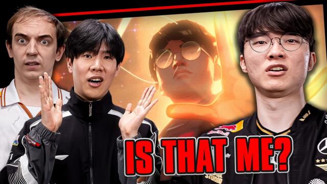League of Legends Pros React to "Sacrifice" ft. G.E.M. (Worlds Music Video)