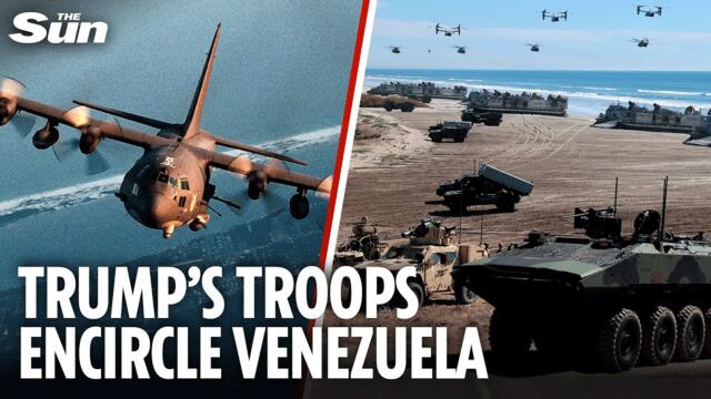 Satellite pics reveal Venezuela SURROUNDED by US Reaper drones and military aircraft