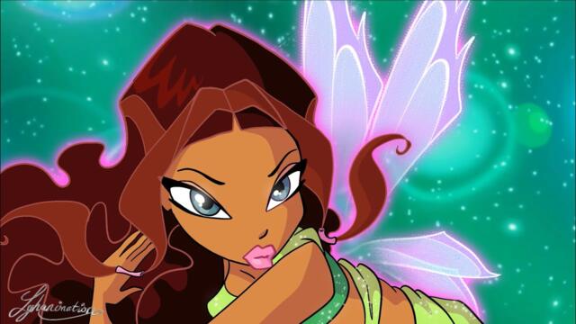 Aisha Fairy of Waves Magic Winx Transformation