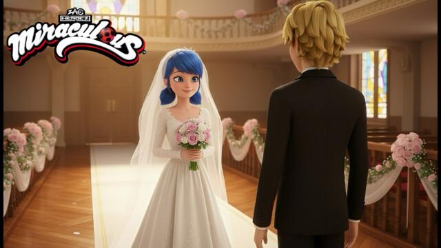 Miraculous ladybug marinette and adrien marriage