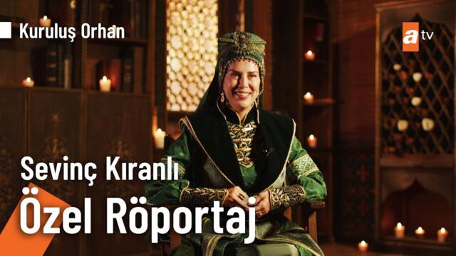 Dizimizin Didar'ı Sevinç Kıranlı'ya sorduk⚔️ | Kuruluş Orhan Özel Röportaj @KurulusOrhanatv
