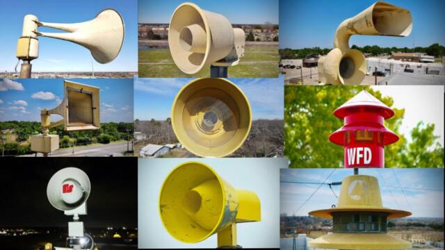 Outdoor Warning Siren Collection, 2018-2025