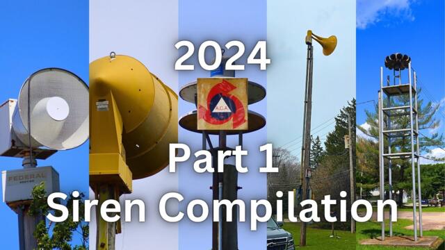 2024 Siren Testing Compilation Part 1 (Timestamps in Desc)