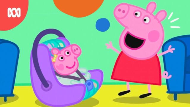 Peppa picks a baby name! 🍼🐽 | Peppa Pig | ABC Kids