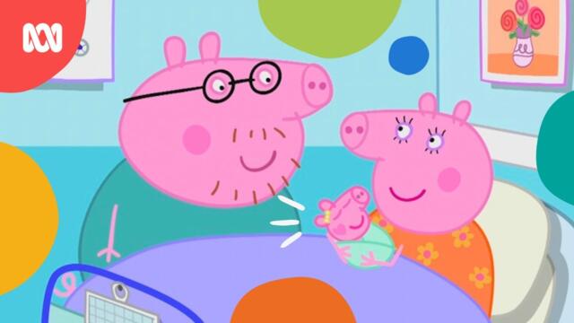 New baby! 🍼🐽 | Peppa Pig | ABC Kids