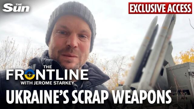 The Brit missile launchers built from junkyard jets downing hundreds of Putin's rockets and drones