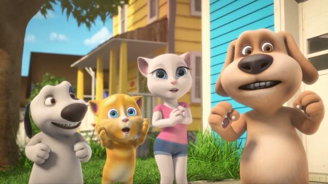 НОВОЕ! Говорящий Том - 25 СЕРИЯ: Анджела и критик -  Мультики для детей