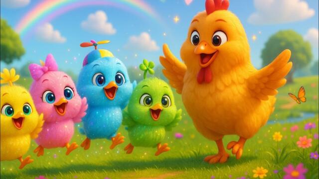Five Little Chicks Songs 🐣 /Nursery Rhymes &Kids Songs 