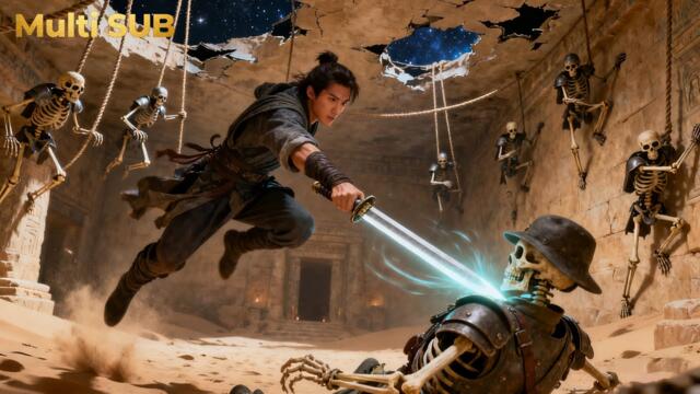 Млад мъж води екип в пустинна гробница и случайно разкрива скритата си и шокираща самоличност!