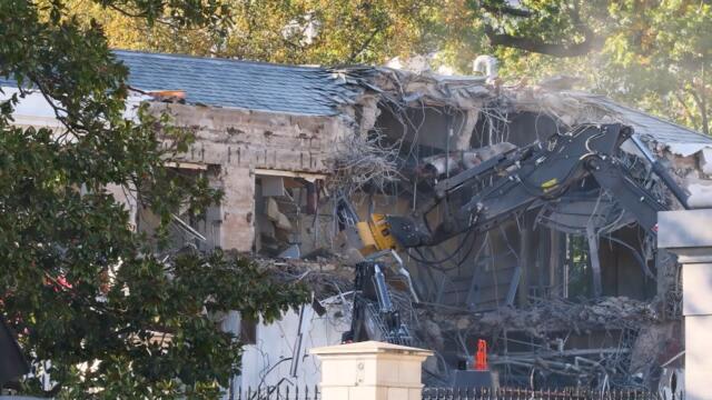 White House Demolition Sparks Outrage