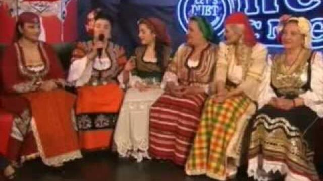 Desislava &  Nadja Karadjova kv Slavei  backstage interview