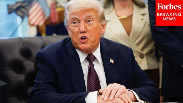 WATCH LIVE: President Trump Makes An Announcement At The White House