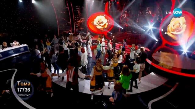 Тома като Славка Калчева - „Бяла роза” | Като две капки вода