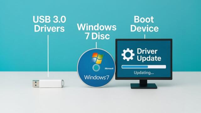 [Windows 7] How To Add USB 3 0 Drivers Into Windows 7 ISO Or USB Boot Device