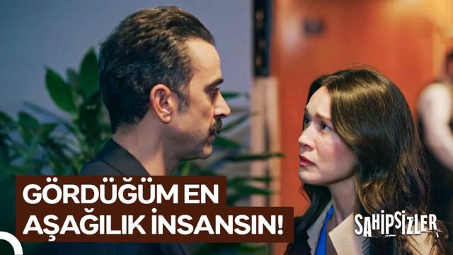 Azize Yavuz'a Haddini Bildirdi! | Sahipsizler 35. Bölüm