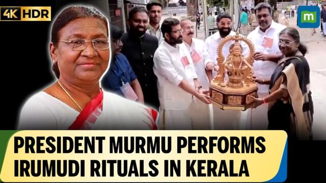 President Droupadi Murmu Visits Sabarimala Temple in Kerala