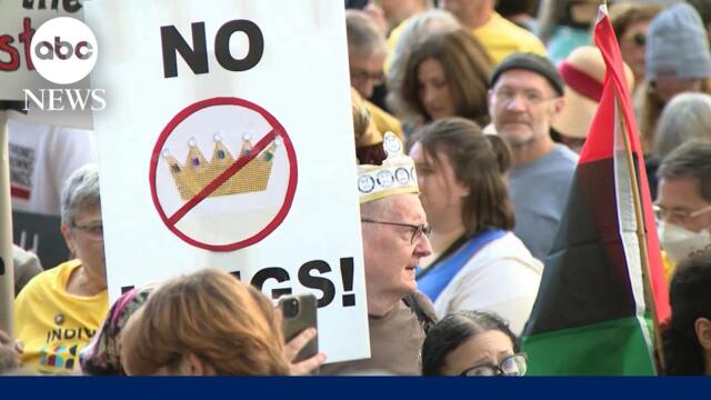 President Trump mocks Saturday's 'No Kings' protest