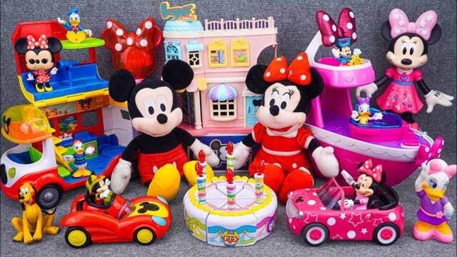 Satisfying with Unboxing Disney Mickey Mouse Clubhouse Birthday Parade Playset | Review Toys ASMR