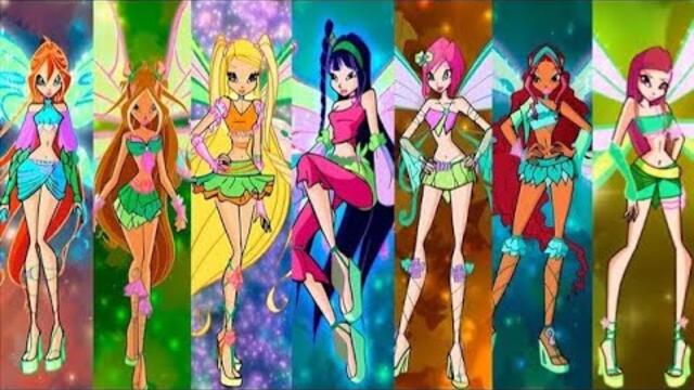 🌺Winx Sophix Transformation huh Group Realm Of Light Along with Roxy🌸