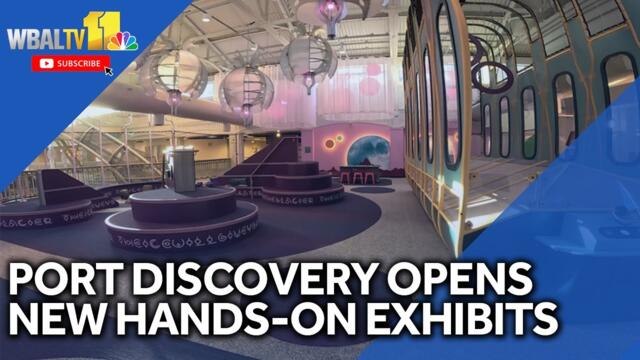 Port Discovery opens hands-on learning exhibits