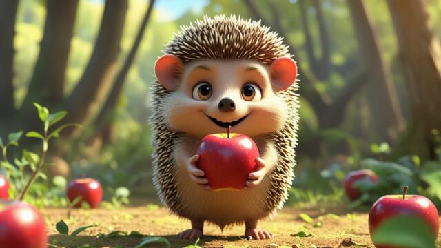 Ежче Бежче 🦔 | Весела детска песен за таралежа на български език