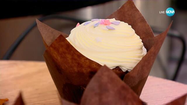 Рецептите днес: Къпкейк с ванилия, малини и бял шоколад - „На кафе“ (23.10.2025)